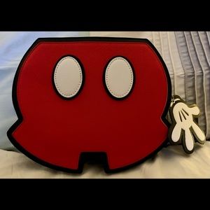 NWT Loungefly MICKEY PANTS Crossbody Bag.